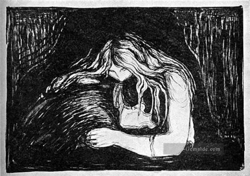 Vampir ii 1902 Edvard Munch Ölgemälde